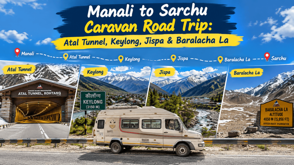 Manali to Sarchu Caravan Road Trip